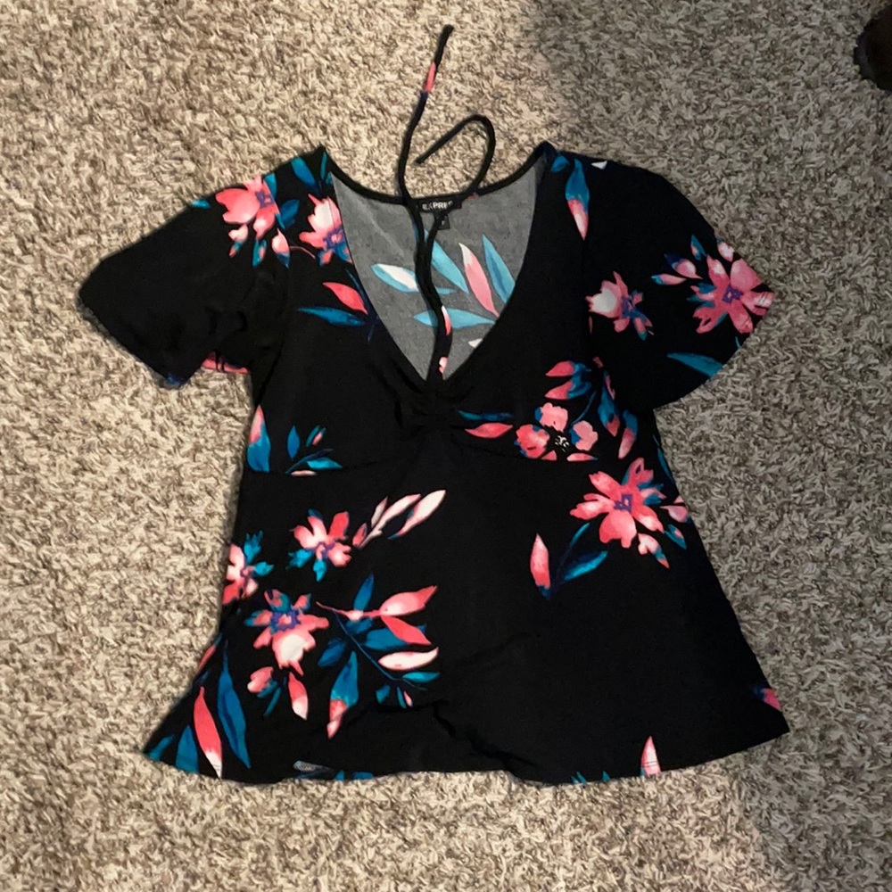 Express Hawaiian halter